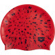 Шапка для плавання Arena PRINT JR червоний Діт OSFM 94171-232