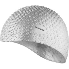 Шапка для плавання Aqua Speed BUBBLE 102-26 Срібляста (5908217635785)
