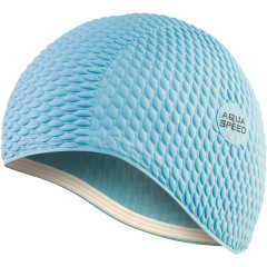 Шапка для плавання Aqua Speed BOMBASTIC 104-2 Світло-Блакитна (5908217645517)