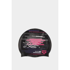 Шапочка для плавання Arena PRINT JR чорний Діт OFSM 94171-243