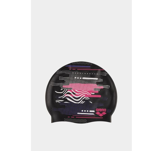 Шапочка для плавання Arena PRINT JR чорний Діт OFSM 94171-243