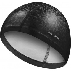 Шапка для плавання Aqua Speed FLUX чорний Уні OSFM 5908217672964