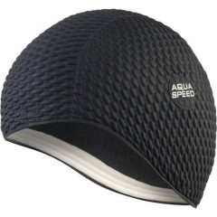 Шапка для плавання Aqua Speed BOMBASTIC 104-7 чорний Жін OSFM 104-07 Шапка для плавання Aqua Speed BOMBASTIC 104-7 чорний Жін OSFM 104-07