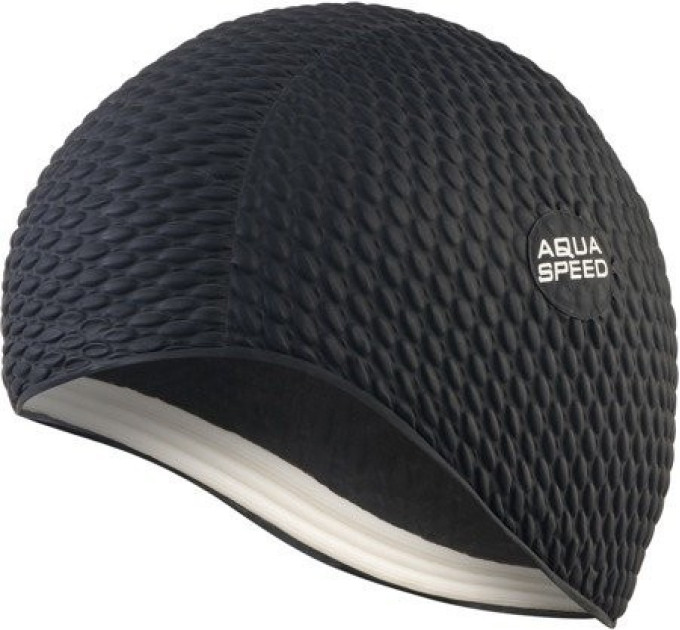 Шапка для плавання Aqua Speed BOMBASTIC 104-7 чорний Жін OSFM 104-07 Шапка для плавання Aqua Speed BOMBASTIC 104-7 чорний Жін OSFM 104-07
