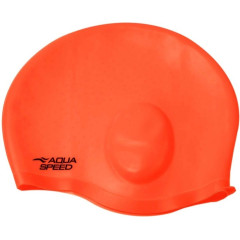 Шапочка для плавання Aqua Speed EAR CAP Comfort 9896 червоний OSFM 289-75