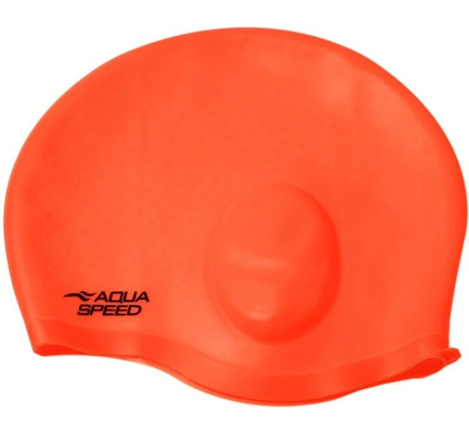 Шапочка для плавання Aqua Speed EAR CAP Comfort 9896 червоний OSFM 289-75