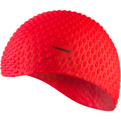 Шапка для плавання Aqua Speed BUBBLE 102-31 Червона (5908217635792)