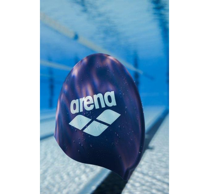 Шапка для плавання Arena BIG LOGO CAP Фіолетовий Уні OFSM (009276-202)