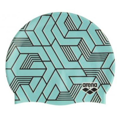Шапка для плавання Arena PRINT 2 бірюзовий Уні One Size 1E368-150