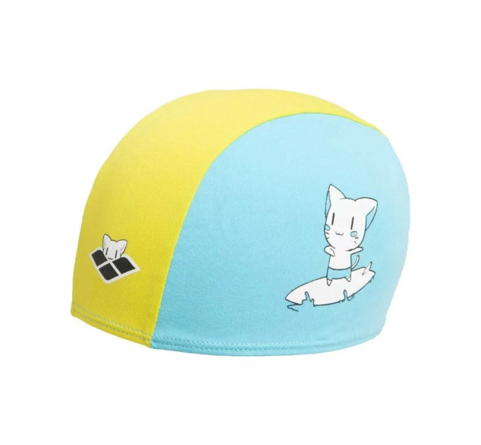 Дитяча Шапка для плавання Arena FRIENDS KIDS POLYESTER CAP жовий, блакитний Діт OSFM 003994-310 Дитяча Шапка для плавання Arena FRIENDS KIDS POLYESTER CAP жовий, блакитний Діт OSFM 003994-310