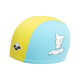 Дитяча Шапка для плавання Arena FRIENDS KIDS POLYESTER CAP жовий, блакитний Діт OSFM 003994-310