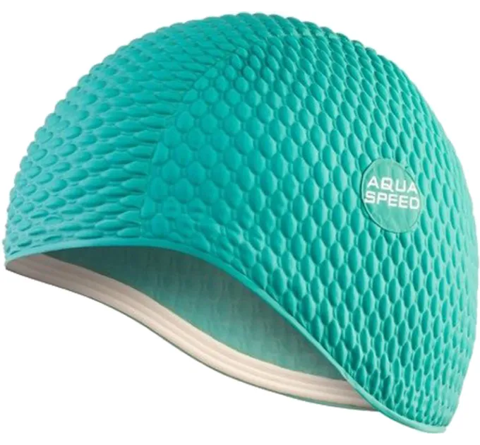 Шапка для плавання Aqua Speed BOMBASTIC 104-4 (104-04)зелений Жіночий OSFM (5908217645531)