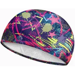 Шапочка для плавання Aqua Speed Polyester Kid 9779 дитяча Різнокольоровий S (244-03) Шапочка для плавання Aqua Speed Polyester Kid 9779 дитяча Різнокольоровий S (244-03)