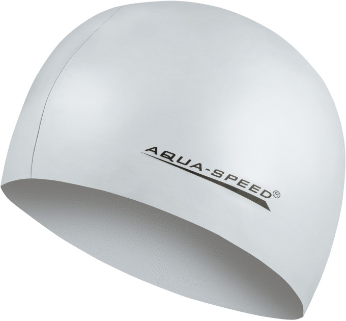 Шапка для плавання Aqua Speed MEGA 100-26 Срібляста (5908217635549)