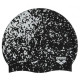 Шапка для плавання Arena PRINT 2 чорний, білий Уні One Size 1E368-120