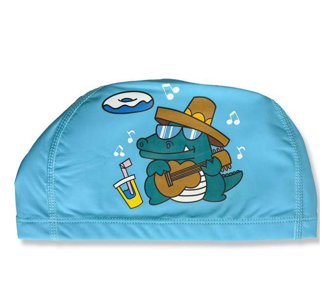 Дитяча Шапочка для плавання Renvo Orta JR Блакитний OSFM (1SC400-04)