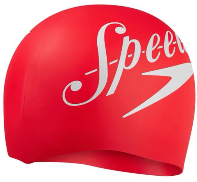 Шапка для плавання Speedo SLOGAN PRT CAP AU червоний Уні OSFM 8-0838514614