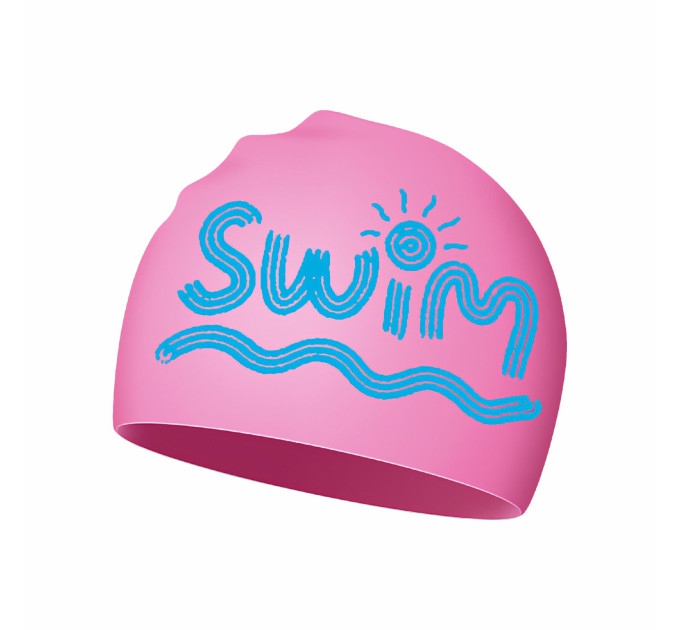 Дитяча Шапочка для плавання Renvo Junia JR Рожевий OSFM (1SC510-05)