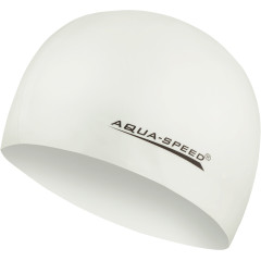 Шапка для плавання Aqua Speed MEGA 100-05 Біла (5908217635433)