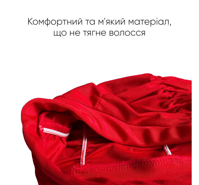 Жіноча шапочка для плавання Renvo Abira Червоний OSFM (2SC410-07)