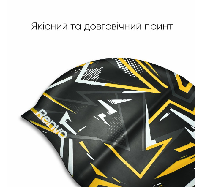 Доросла шапочка для плавання Renvo Kerio Різнокольоровий Уні OSFM (2SC150-0108)