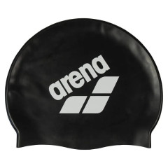 Шапка для плавання Arena BIG LOGO CAP чорний Уні One Size 009276-206