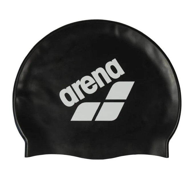 Шапка для плавання Arena BIG LOGO CAP чорний Уні One Size 009276-206