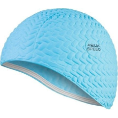 Шапка для плавання Aqua Speed ​​BOMBASTIC TIC-TAC 5715 світло-блакитний Жін OSFM 117-02