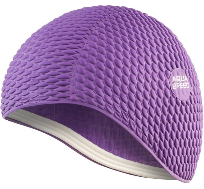Шапочка для плавання Aqua Speed BOMBASTIC JUNIOR 9882 фіолетовий Діт OSFM 290-09 Шапочка для плавання Aqua Speed BOMBASTIC JUNIOR 9882 фіолетовий Діт OSFM 290-09