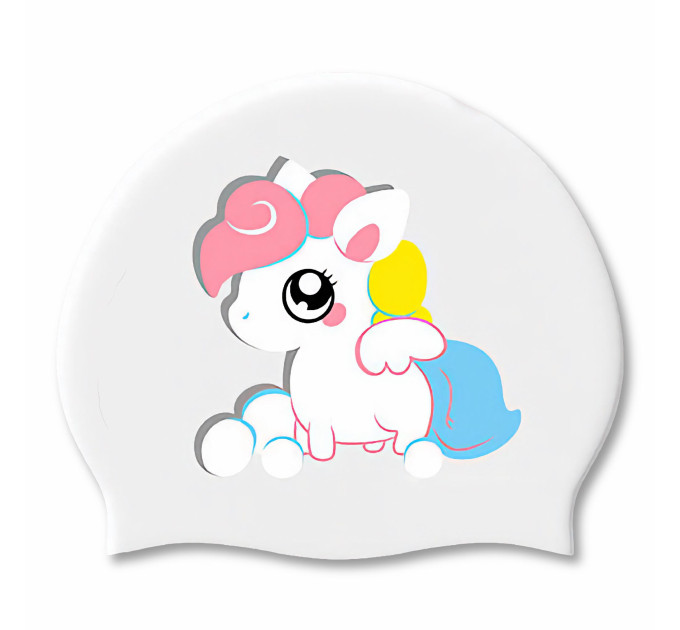 Дитяча Шапочка для плавання Renvo Lima Pony JR Білий OSFM (1SC520-03)