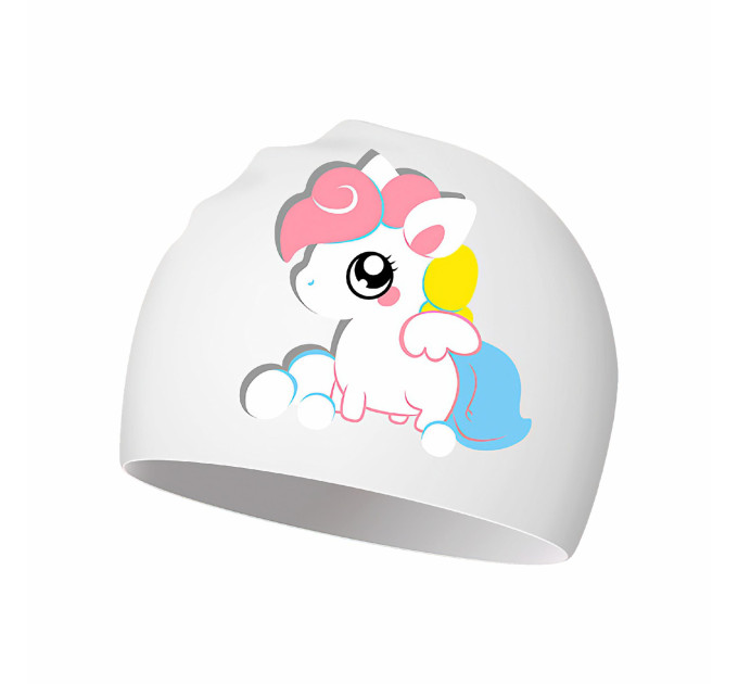 Дитяча Шапочка для плавання Renvo Lima Pony JR Білий OSFM (1SC520-03)
