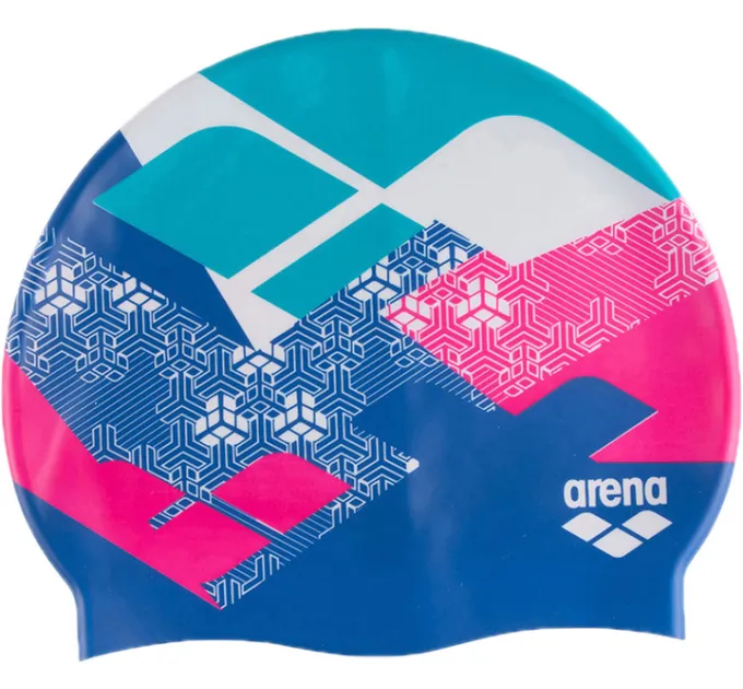 Дитяча Шапка для плавання Arena PRINT JR Мультіколор OSFM (94171-238)