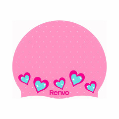 Доросла шапочка для плавання Renvo Kerio Рожевий Уні OSFM (2SC150-0507)