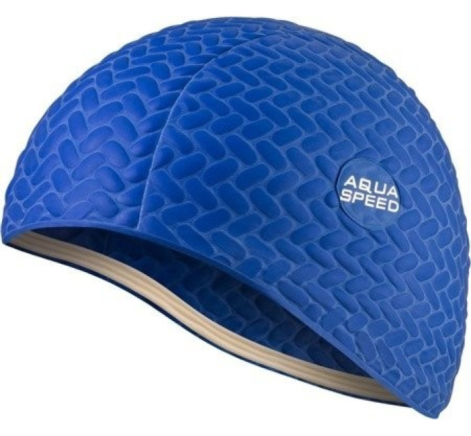 Шапка для плавання Aqua Speed ​​BOMBASTIC TIC-TAC 5720 синій Жін OSFM 117-10