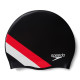 Шапка для плавання Speedo REV MOUD SILC CAP AU чорний, червоний Діт OSFM 8-0933714662