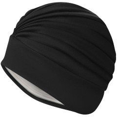 Шапка для плавання Aqua Speed TURBAN CAP 9730 Чорний OSFM (245-07)