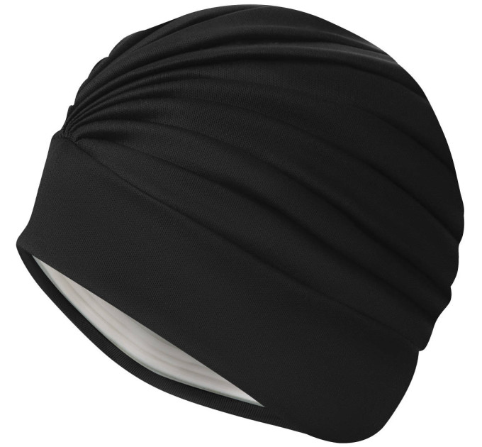 Шапка для плавання Aqua Speed TURBAN CAP 9730 Чорний OSFM (245-07)