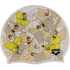 Дитяча Шапка для плавання Arena PRINT JR Мультіколор OSFM (94171-237)