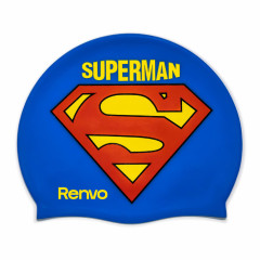 Дитяча Шапочка для плавання Renvo Kuttara Superman JR Синій OSFM (1SC200-0408)