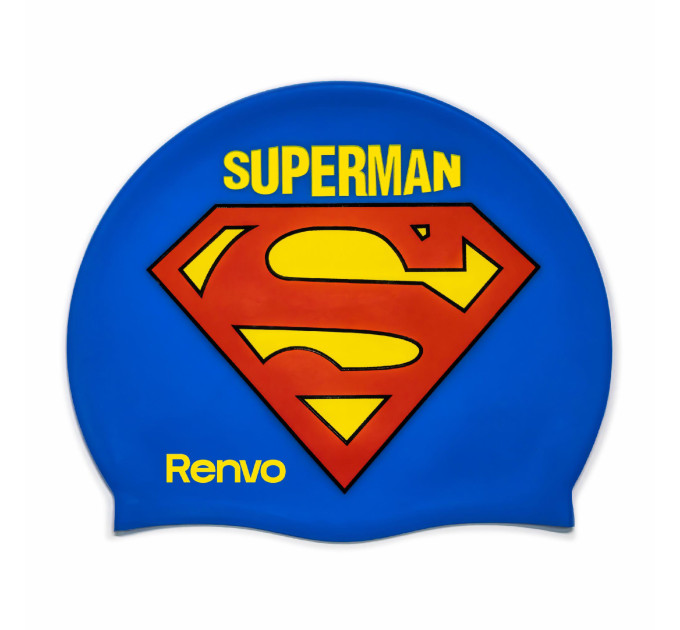 Дитяча Шапочка для плавання Renvo Kuttara Superman JR Синій OSFM (1SC200-0408) Дитяча Шапочка для плавання Renvo Kuttara Superman JR Синій OSFM (1SC200-0408)