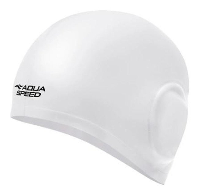 Шапка для плавання Aqua Speed EAR CAP Volume 61511 білий Уні OSFM 5905718615117 Шапка для плавання Aqua Speed EAR CAP Volume 61511 білий Уні OSFM 5905718615117