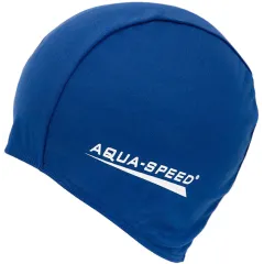 Шапка для плавання Aqua Speed POLYESTER CAP 5763 (091-10) синій Уні OSFM (5908217657633)