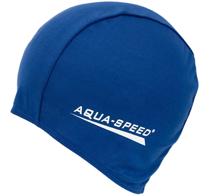 Шапка для плавання Aqua Speed POLYESTER CAP 5763 (091-10) синій Уні OSFM (5908217657633)