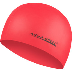 Шапка для плавання Aqua Speed MEGA 100-31 Червона (5908217635587)