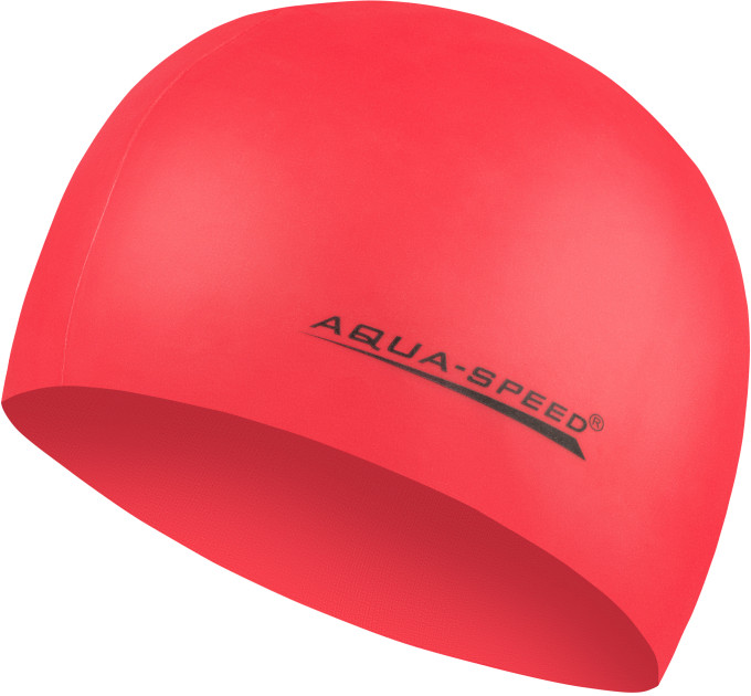 Шапка для плавання Aqua Speed MEGA 100-31 Червона (5908217635587)
