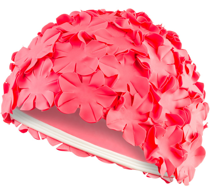 Шапка для плавання Aqua Speed BLOOM 5708 Коралова (5908217657084) Шапка для плавання Aqua Speed BLOOM 5708 Коралова (5908217657084)