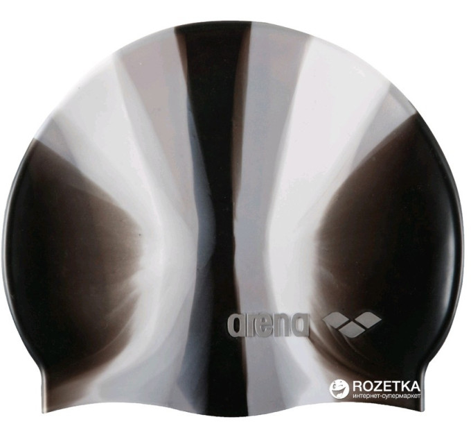 Шапка для плавання Arena POP ART сірий, чорний Уні OSFM 91659-023