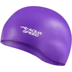 Шапка для плавання Aqua Speed MONO 6193 (111-09) фіолетовий Уні OSFM (5908217661937)