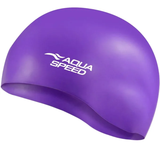 Шапка для плавання Aqua Speed MONO 6193 (111-09) фіолетовий Уні OSFM (5908217661937)