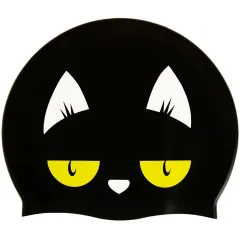 Дитяча Шапка для плавання Aqua Speed KIDDIE 60649 Чорний, Принт OSFM (142-07)